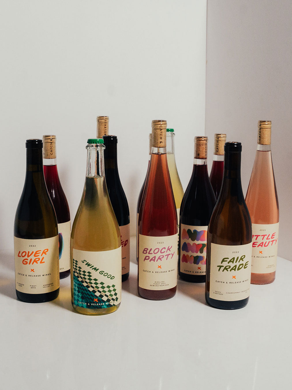 Catch & Release Wines 12 bottle wine club.