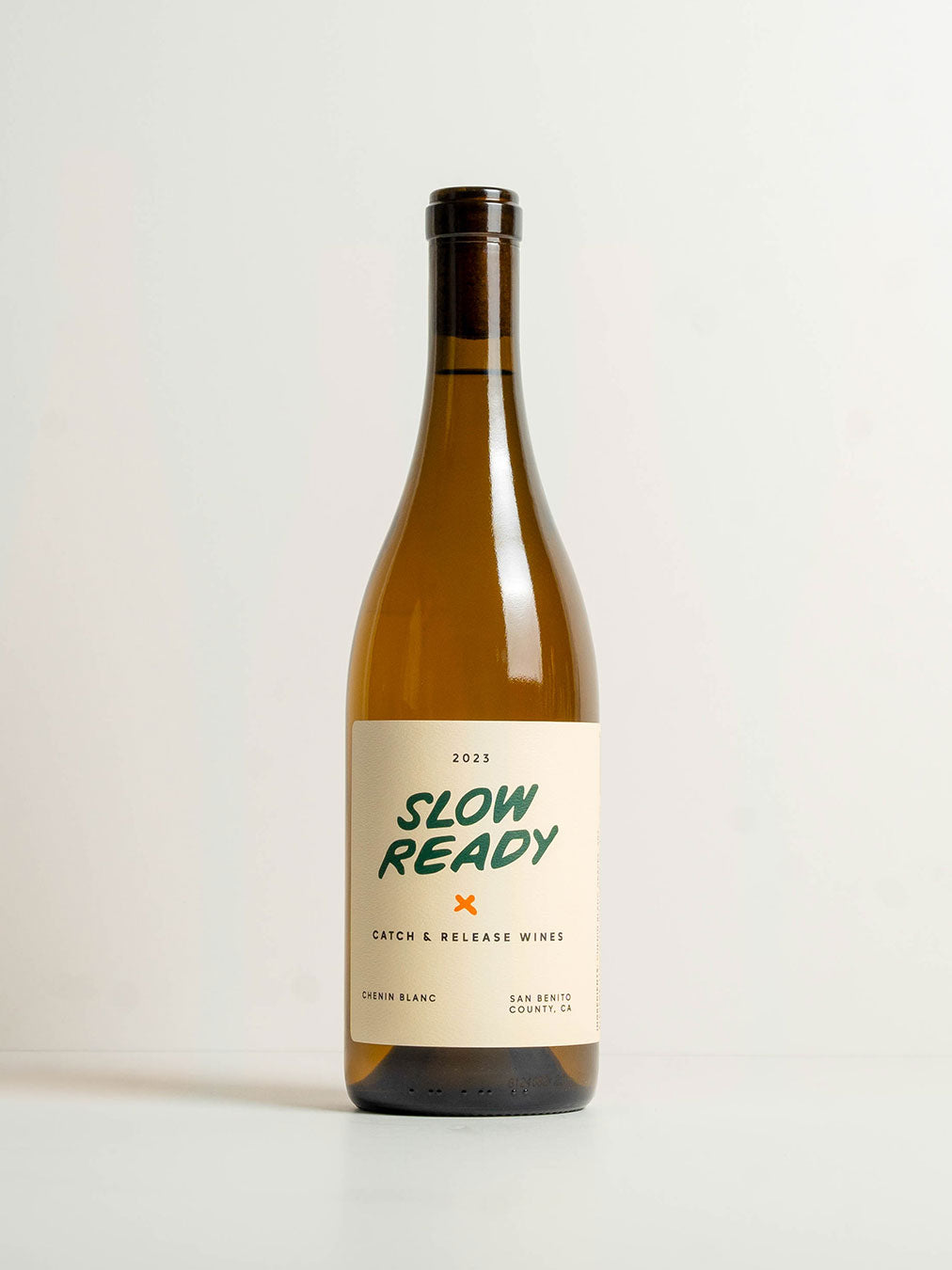 Catch & Release Natural Wine Slow Ready Chenin Blanc bottle shot front